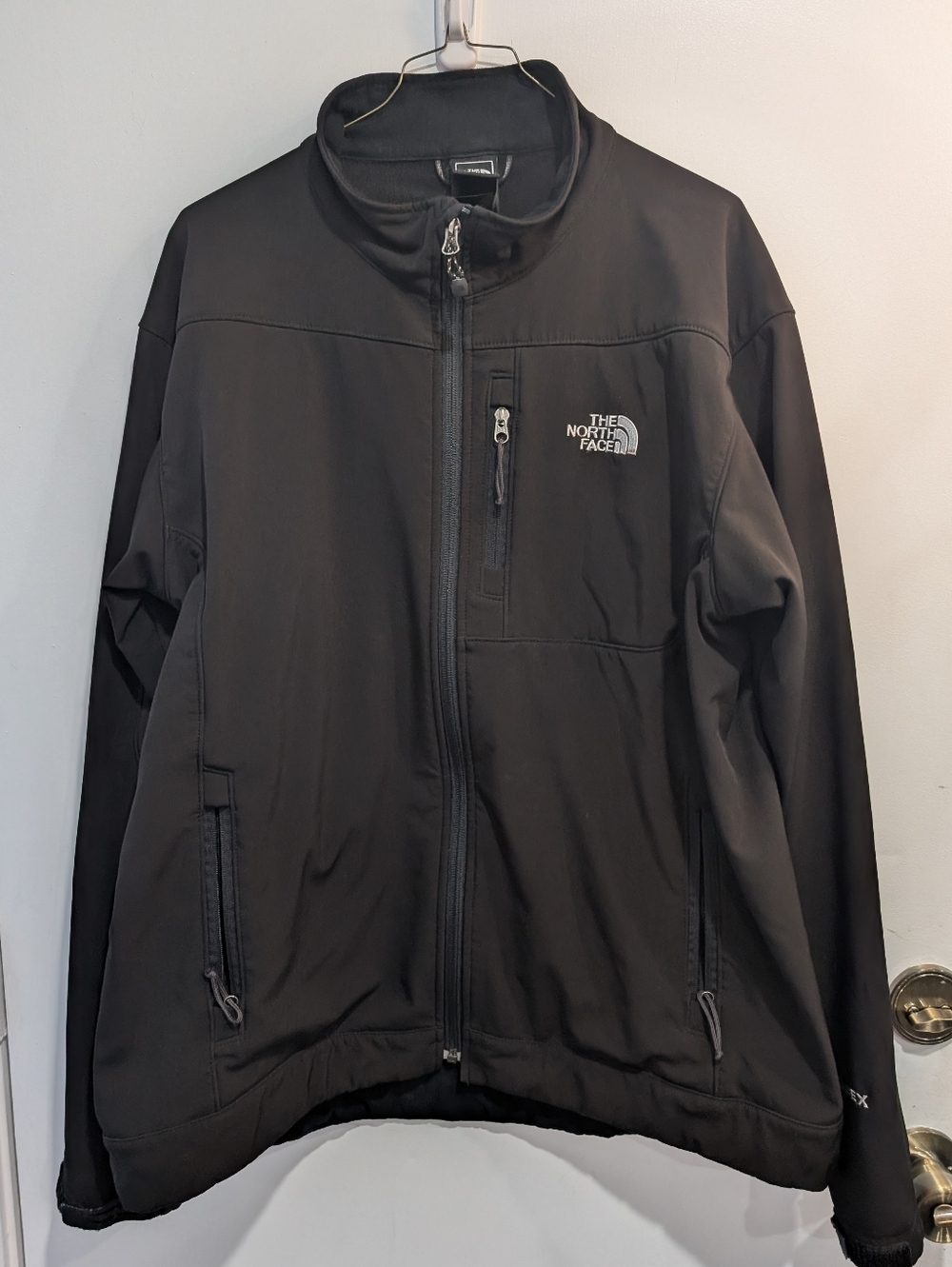 The North Face Men's Apex Bionic Black Softshell Jacket Size Large
